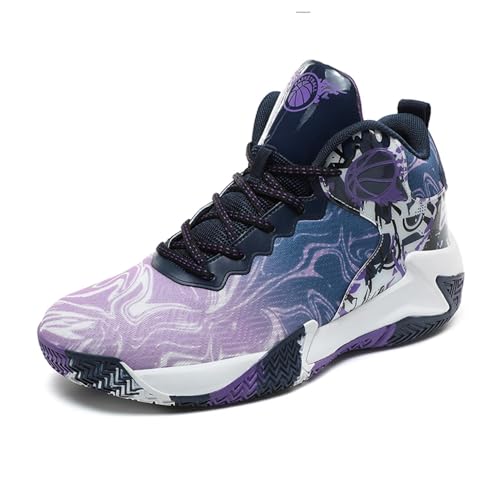Zapatos de baloncesto holgados y cómodos para hombre con pies grandes, tenis casuales