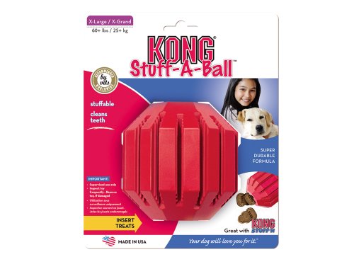 KONG Stuff-A-Ball Dog Toy, Extra Large, Red