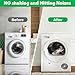 【2025 Upgraded】Suspension Rod Kit for Whirlpool Maytag Ke.nmore MVWC565FW1 WTW5000DW3 MVWX655DW1 WTW5000DW2 WTW5000DW1 MVWX655DW3 11022352510 Washing Machine W11130362 Parts By Vypart
