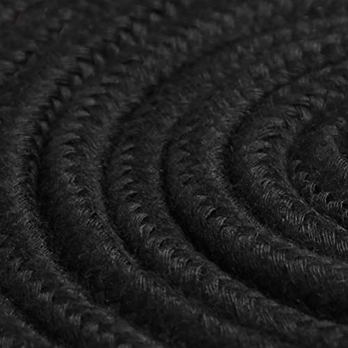 Miniatura 6 de Cuerdas Algodon Timesetl 3 Pcs Cuerda Suave Bondage Cordon Algodon De Amarre Elastica Corda Preta Trenzado Cuerda De Tejiendo, Grueso Cordón 10 M 33 Pies 8 Mm, Negro