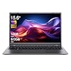 Computadora portátil, con Pentium 6500Y, 16 GB de RAM, SSD de 512 GB, pantalla FHD IPS de 15.6 pulgadas, portátil de negocios de larga duración, Wi-Fi 5, BT 5.0, USB tipo C, puertos HDMI
