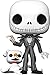 Funko POP! Disney: The Nightmare Before Christmas- 10" Jack w/Zero