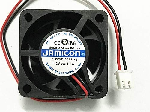 for JAMICON KF0420S1H-R 4020 Fan- DC12V 1.6W 40MM UPS Cooling Fan