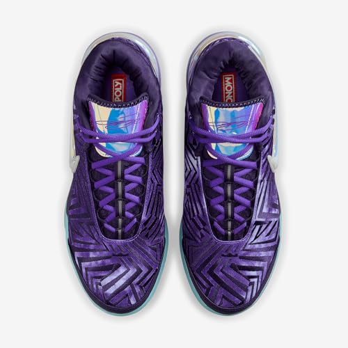 Lebron NXXT Genisus EP Basketball Shoes (IB1272-501, Persian Violet/Imperial Purple/Glacier Ice/White)4
