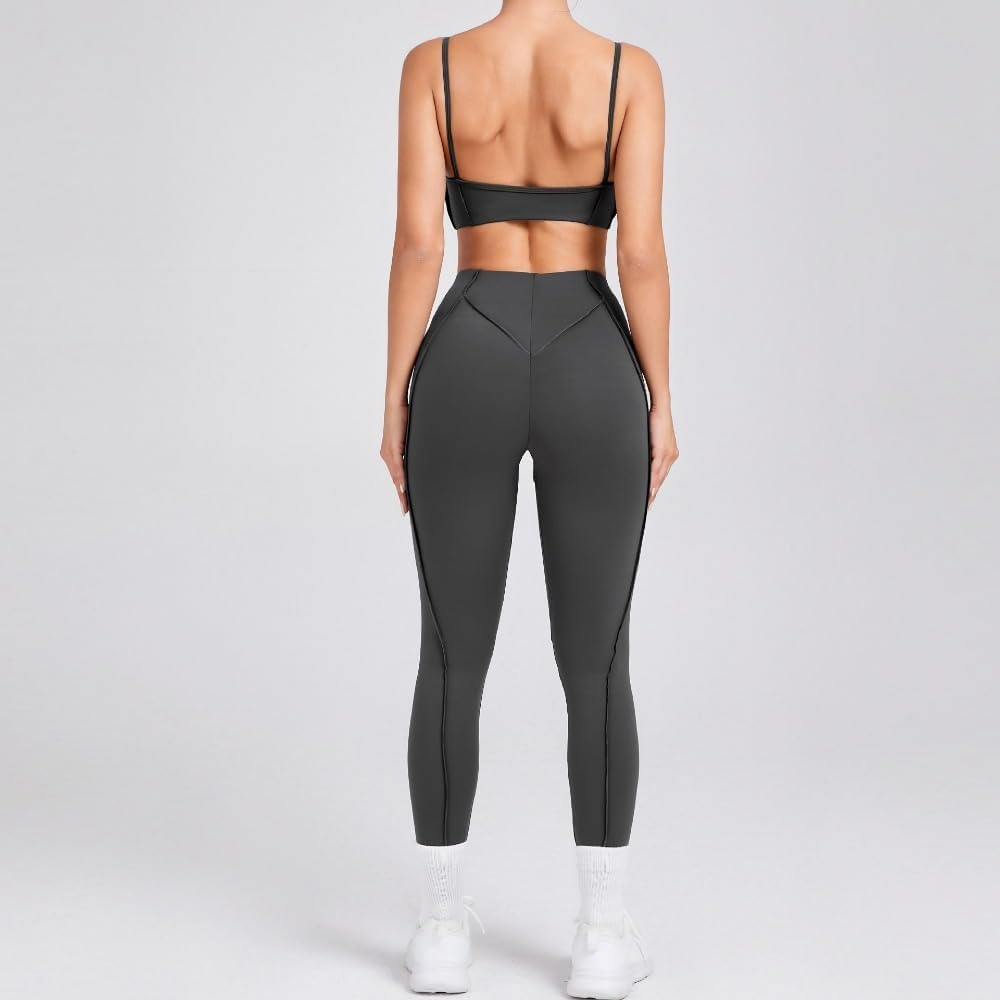 Workout Sets for Women 2 Piece Yoga Set Women's Gym Lounge Sets