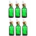 EXCEART 6Pcs 30Ml Glas Dropper Flasche Ätherisches Öl Flaschen mit Pipette Deckel Leere Nachfüllbare Make- Up Kosmetische Dispenser Container Parfüm Probe Fläschchen Reise Glas Essenz