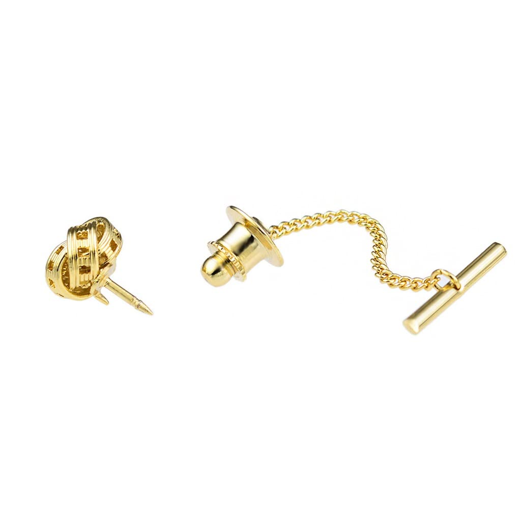 Clip de Corbata Broche Multiusos for Cuello de Camisa, Hebilla for Cuello de Traje de Hombre, Broche Trenzado de Metal, Hebilla Fija for Corbata(D_1)