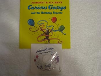 Hardcover Curious George and the Birthday Surprise Book & Read Along CD Book