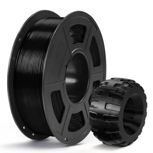 Image of ANYCUBIC TPU Filament 1.75mm, 95A Soft Flexible 3D Printer Filament, Dimensional Accuracy + /- 0.03mm, Print with Most FDM 3D Printers, 1KG Spool, Black