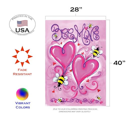 Drapeau de jardin Toland Home Garden Bee Mine 28x40 grand format - 3