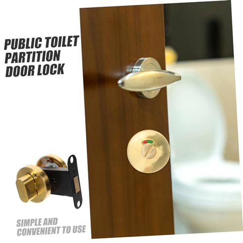 Serrure de partition de bain indicateur de confidentialité toilettes bureaux - 4