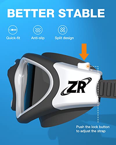 Image of ZIONOR Swim Goggles, Upgraded G1 Polarized Swimming Goggles Anti-Fog for Adult Men Women