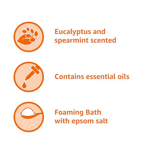 Amazon Basics Eucalyptus & Spearmint Scented Foaming Bath With Essential Oils thumb #2