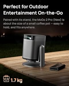 XGIMI MoGo 2 Pro (New) 1080P Portable Projector with Multi-Angle Stand — photo 4 of 5