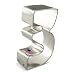 Ann Clark Number Three / #3 Cookie Cutter - 3.4 Inches - US Tin Plated Steel