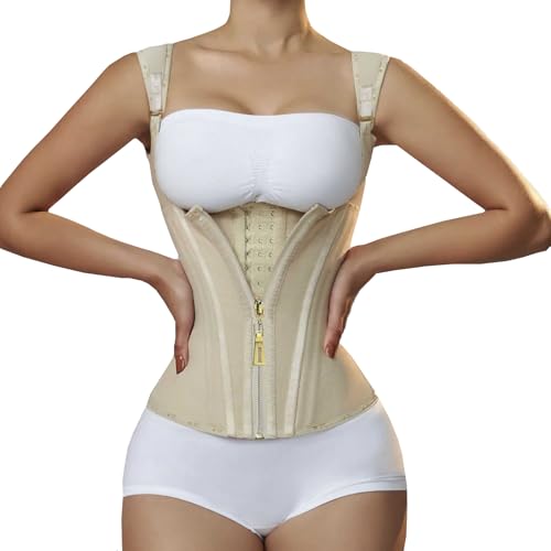 Imagen de Ahigh Faja Reductora Mujer Colombiana Moldeadora Corsé Cinturón Abdomen Postquirúrgica