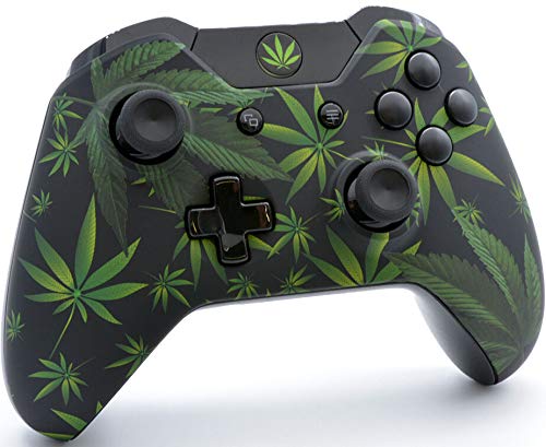 Rapid Fire Custom Standard Modded Controller Compatible With Xbox One S/X 40 Mods For All Major Shooter Games (3.5 Mm Jack) (420 Black) #TOP3