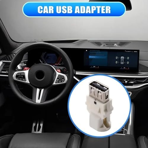 ENFONG Vehicle USB Adapter for G11 G12 F90 G31 G32 F33 F83 F32 F82 F16 F39 F45 F46 with Fast Data Transfer and Charging