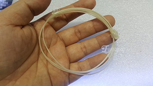 Feelsogoods New! Genuine White Elephant Hair Bracelet, 2 Knots Adjustable Size Ship from Thailand