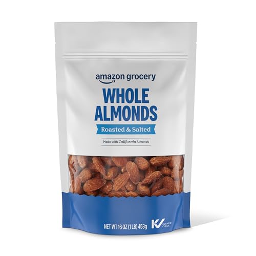15% coupon - Amazon California Almonds, Roasted & Sea Salted, 16 oz