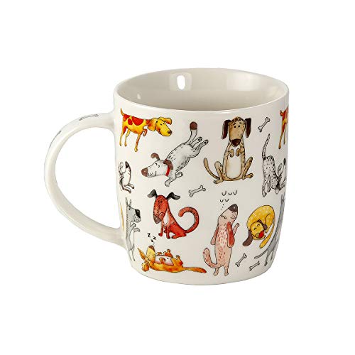 SPOTTED DOG GIFT COMPANY Taza Desayuno Originales de Porcelana Fina, Taza de Café con Diseño de Perros Divertidos… - Imagen 3