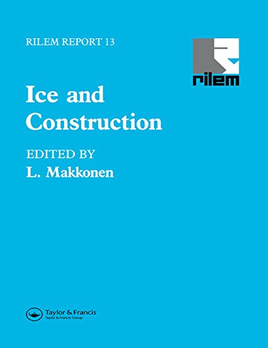 Ice and Construction      1st Edition, Kindle Edition