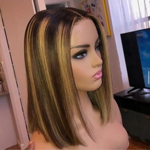 16 Inch 13x6 Lace Front Wigs Human Hair for Women 180 Density 13x4 HD Transparent Lace Front Wigs Human Hair Pre Plucked