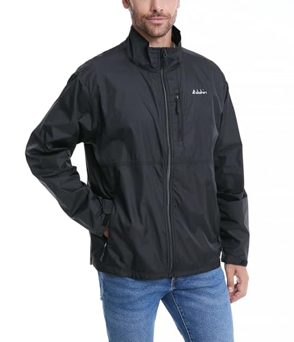 clothin Mens Lightweight Windbreaker Packable Jacket Water Resistant for Hiking Outdoor Cycling