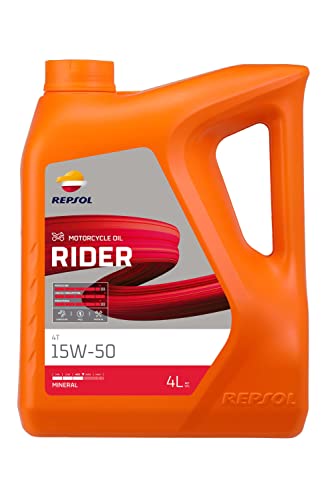 Repsol Aceite de Motor 15W-50 Rider 4L