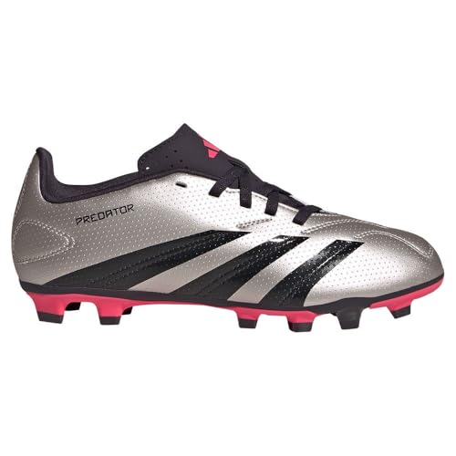 Adidas Predator Club Jr FxG IF6423, Boy Football Boots, Grey, 33 EU