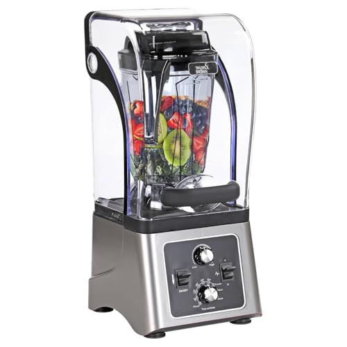 Taylor & Brown 2.5L Commercial Blender Powerful Professional Bar Blender with Sound Enclosure Heavy Duty for Smoothies Milkshakes and Cocktails 2200W