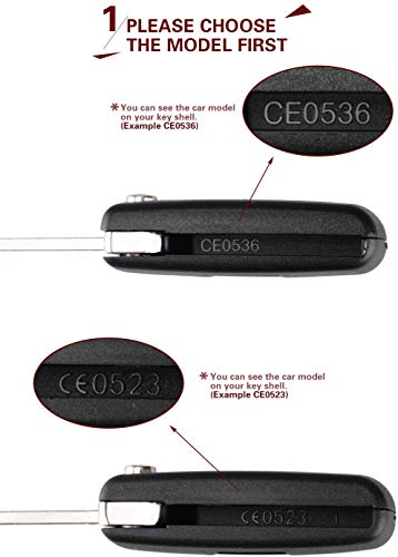 Sleutelbehuizing voor Peugeot - Originele behuizing zonder krassen - Afbeelding 6