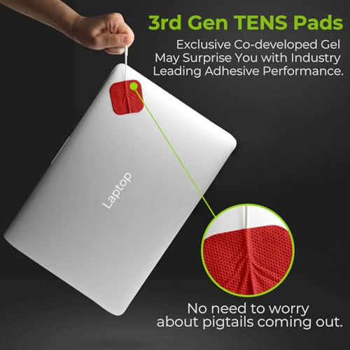 image for AUVON TENS Unit Replacement Pads Combination Set, 20 Packs Multiple Si