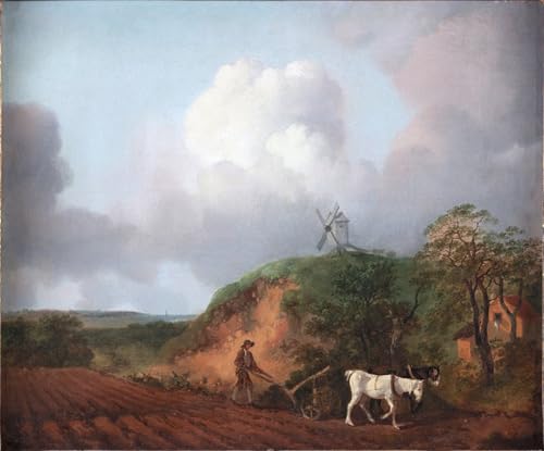 Toile Gainsborough Labour paysan pour sublimer un mur vide et triste de salon moderne
