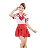 Presentado por anime, uniforme de colegiala, disfraz de cosplay, diseño especial que lo hace más moderado para una moda más atractiva y encantadora