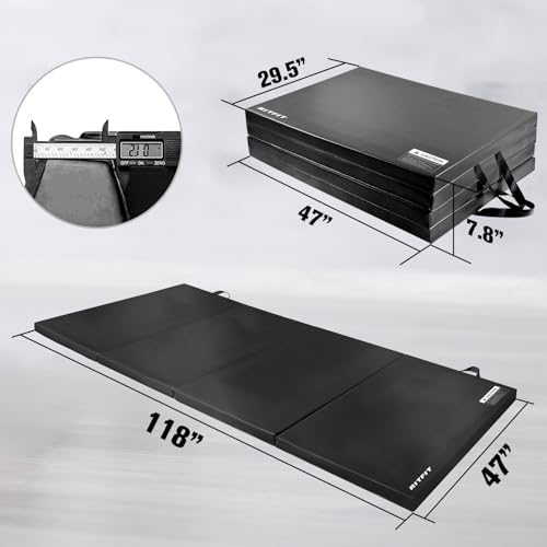 Transform Your Workouts: Discover the RitFit Upgraded Folding Exercise Mat!