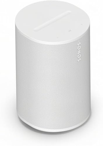 Image of Sonos Era 100 SL - Compact, Microphone-Free Speaker with WiFi, Bluetooth - White