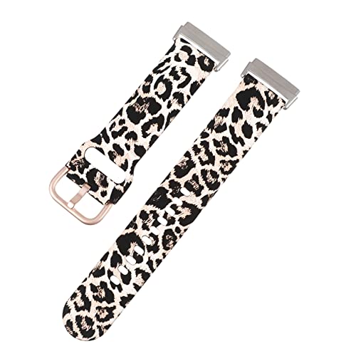 Correa de repuesto Artibetter para solucionar pulseras rotas con diseño de leopardo