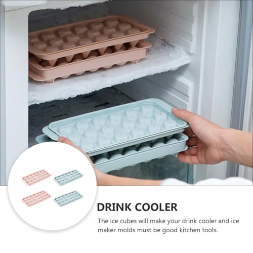 Bandejas de hielo de plástico para bar 4 piezas miniatura 7