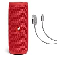 Amazon.co.jp: JBL Flip 5 (Squad) + ケースロジック編組USB Type-C