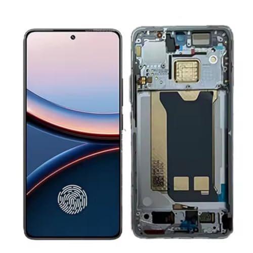 Dalle LCD premium pour Xiaomi Poco F7 Pro avec cadre de montage noir