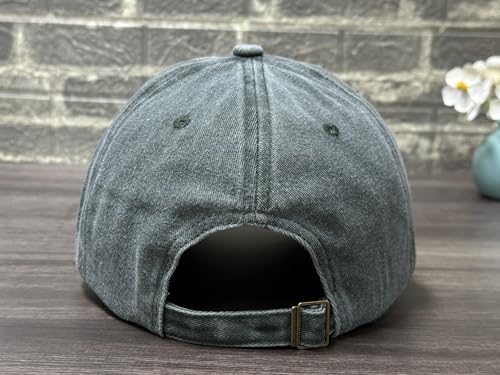 Image of Fishing Baseball Cap for Men Women, Adjustable Embroidered Fish Hat | Fishing Gear, Outdoor Adventure Design, Precision Embroidery Craft, One Size Adjustable Fit