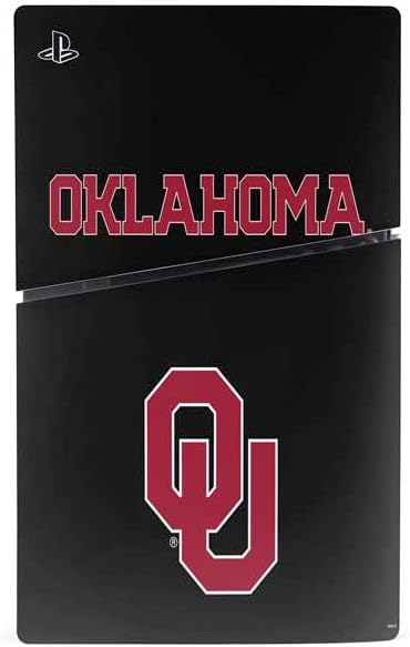 Skinit Decal Gaming Skin Compatible with PS5 Slim Digital Edition Console - Officially Licensed University of Oklahoma Only One Sooners Design