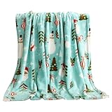 INTERESSANTES GESCHENK: Peppen Sie Ihre Feiertagsfeierlichkeiten mit einer weihnachtlichen Überwurfdecke auf. Bietet praktische Wärme und kreatives Design, perfekt für Familie und Freunde. Perfekt als Geburtstags- oder Feiertagsgeschenk