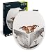 Produktbild aquaSu® WC-Sitz mit Absenkautomatik, lustiges Dekor Lesestoff, Toilettensitz mit Holz-Kern & Fast Fix Schnellbefestigung, universale O Form, mit Metallscharnieren, Toilettendeckel witzig, 40264 4