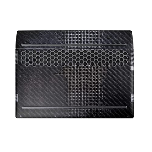 Image of MightySkins Carbon Fiber Skin Compatible with Alienware M17 R5 (2022) Full Wrap Kit - Ripped | Protective, Durable Textured Carbon Fiber Finish | Easy to Apply & Change Styles | Made in The USA