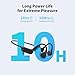 Haowolf Bone Conduction Headphones, Bluetooth 5.4 with Mic Open Ear IPX8 Waterproof Headsets, Swimming Headphones 10H Playtime Wireless Earbuds for Sports, Running, Cycling