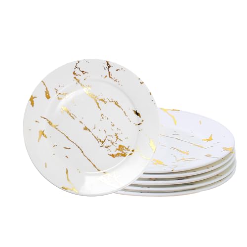 Loymokinar Marble-Pattern Plates