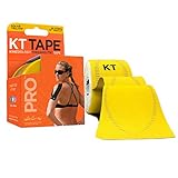 KT TAPE PRO Kinesiology Sports Tape, 20 Precut 10 Inch Strips, 100% Synthetic, Water Resistant, Breathable, Free Videos, Pro & Olympic Choice