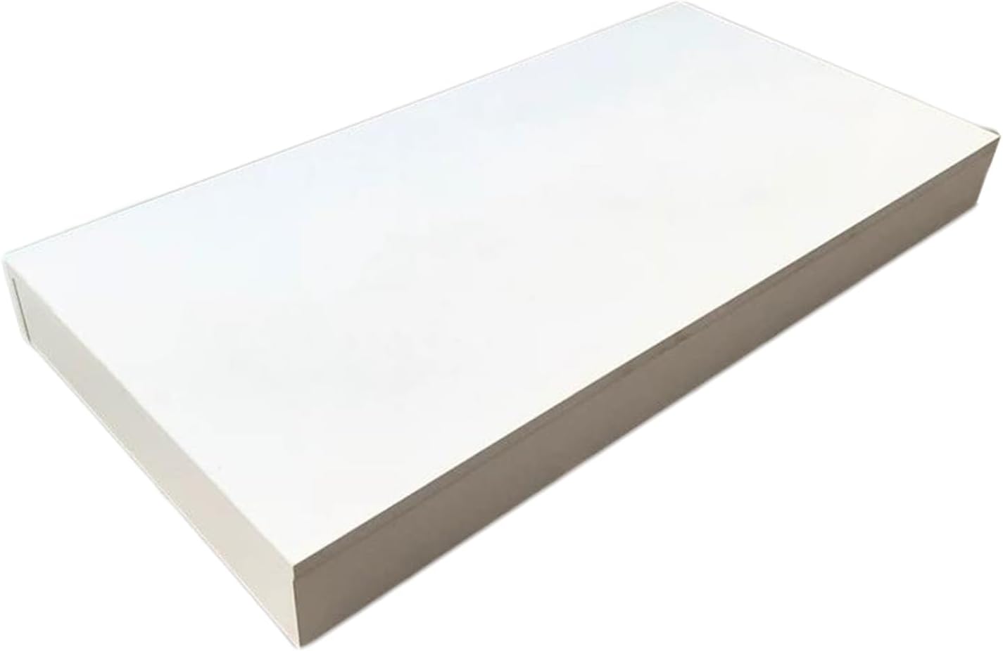 Black Square Pedestal Stand - 100x50x10cm Display Base for Bridal Shops, Events, Clothing Showcases, Wedding Props & Model Exhibits - Sturdy & Stylish Plinth Table